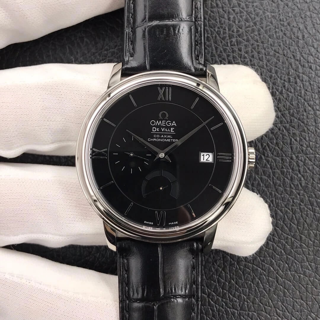 Omega De Ville 424.13.40.21.01.001 ZF Factory 1:1 Best Edition Replica Watch Stainless Steel Bezel